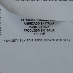 مملوكة مسبقًا Etro Black Floral Print Silk Drop Shoulder Oversized Blouse M