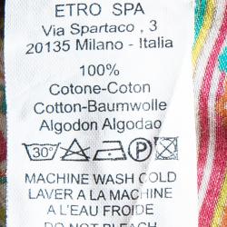 Pre Owned قميص ايترو بيسلي مطبوع M