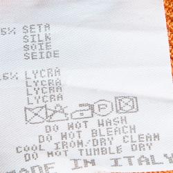 Pre Owned توب ايترو بحمالة عنق تريكو برتقالي M