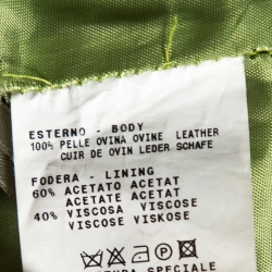 مملوكة مسبقًا Etro Green Suede Flared Trousers M