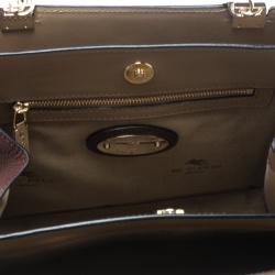 Pre Owned Etro Black/Brown Leather Shoulder Bag