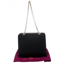 Pre Owned Etro Black/Brown Leather Shoulder Bag