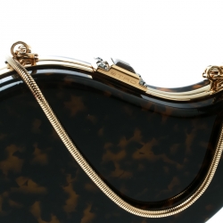 مملوكة مسبقًا حقيبة كتف إيترو بلاستيك بنية