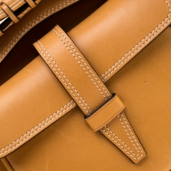 Pre Owned Etro Brown Leather Pocket Shoulder Bag