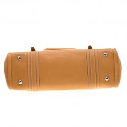 Pre Owned Etro Brown Leather Pocket Shoulder Bag