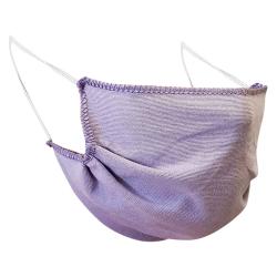 Non-Medical Handmade Purple Cotton Face Mask - Pack of 5