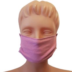 Non-Medical Handmade Purple Cotton Face Mask - Pack of 5
