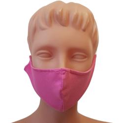 Non-Medical Handmade Pink Cotton Face Mask - Pack of 5