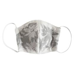 Non-Medical Handmade White Floral Printed Cotton Face Mask - Pack Of 2 (Available for UAE Customers Only)