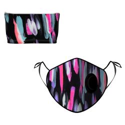 Pre Owned Fine Guard By Caroline Reusable N95 Face Mask, Nothern Lights - Medium (Available for UAE Customers Only)