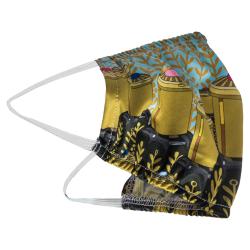 Non-Medical Reusable Dihn Oud Printed Cotton Face Mask (Available for UAE Customers Only)