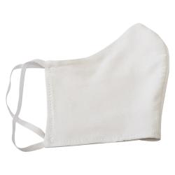 Non-Medical Handmade White Cotton Face Mask - Pack of 5 (Available for UAE Customers Only)