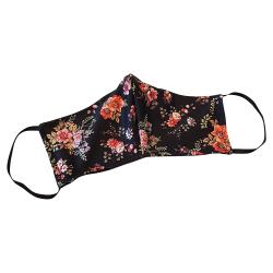Non-Medical Handmade Floral Print Cotton Face Mask - Pack Of 5 ( Available for UAE Customers Only)