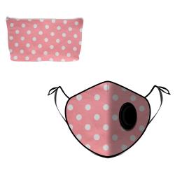 Fine Guard By Caroline Reusable N95 Face Mask, Playful Dots - Medium (Available for UAE Customers Only)