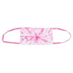 Pre Owned Non-Medical Handmade Pink TieDye Face Mask By Mr. Moudz Collection (Available for UAE Customers Only)