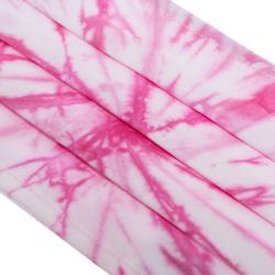 Pre Owned Non-Medical Handmade Pink TieDye Face Mask By Mr. Moudz Collection (Available for UAE Customers Only)