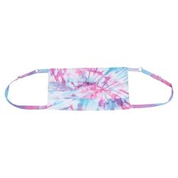Non-Medical Handmade Pink/Blue Tie Dye Face Mask By Mr. Moudz Collection (Available for UAE Customers Only)