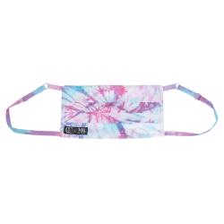 Non-Medical Handmade Pink/Blue Tie Dye Face Mask By Mr. Moudz Collection (Available for UAE Customers Only)
