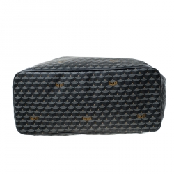 Fauré Le Page Grey Monogram Coated Canvas Daily Battle Tote