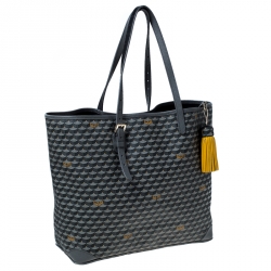 Fauré Le Page Grey Monogram Coated Canvas Daily Battle Tote