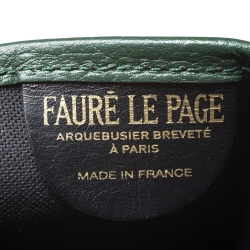 Faure Le page Green Coated Canvas Daily Battle 37 Tote