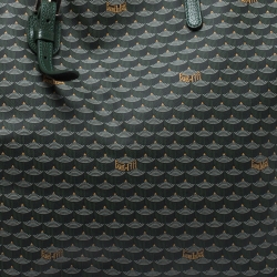 Faure Le page Green Coated Canvas Daily Battle 37 Tote