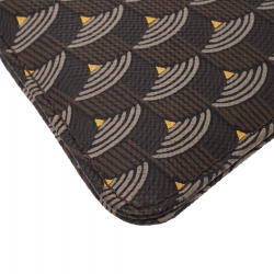 Pre Owned حقيبة صغيرة فور لو باج حمالة معصم Calibre 22 كانفاس مقوى صفراء