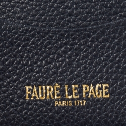 Pre Owned Faure Le Page Multicolor Coated Canvas and Leather Card Case