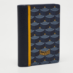 Pre Owned Faure Le Page Multicolor Coated Canvas and Leather Card Case