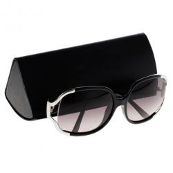 Pre Owned Fendi 5266 Square Brown Sunglasses