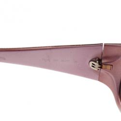 Pre Owned Fendi Purple FS422 Rectangle Sunglasses
