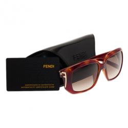 Pre Owned نظارة شمسية فندي FS5327 مستطيلة