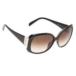 مملوكة مسبقًا Fendi Black FS5290 Square Sunglasses