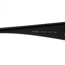 مملوكة مسبقًا Fendi Black FS5290 Square Sunglasses