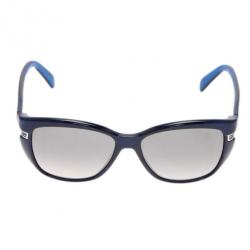 Pre Owned نظارة فندي FS5258 زرقاء إطار حرف D