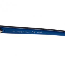 Pre Owned نظارة فندي FS5258 زرقاء إطار حرف D