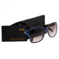 Pre Owned نظارة فندي FS5285 زرقاء مربعة