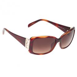 مملوكة مسبقًا Fendi Tortoise Frame FS5291 Rectangle Sunglasses