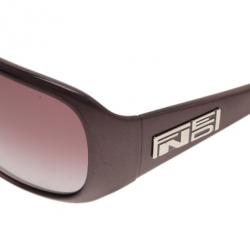 مملوكة مسبقًا نظارة فندي FS499 رمادي كبيرة مربعة