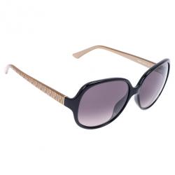 Pre Owned Fendi Brown Oversized Square 5274 Sunglasses