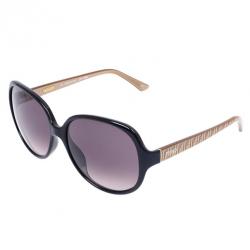 Pre Owned Fendi Brown Oversized Square 5274 Sunglasses