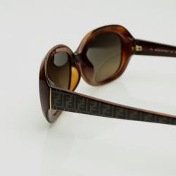 مملوكة مسبقًا Fendi Light Havana Sun 5140 Sunglasses