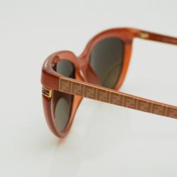مملوكة مسبقًا Fendi Burnt Orange Sun 5257 Sunglasses