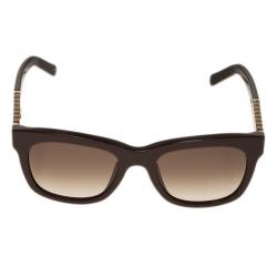 Pre Owned Fendi Brown Pequin 5351 Wayfarers
