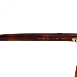 مملوكة مسبقًا Fendi Tortoise Frame 5287 Cat Eye Sunglasses
