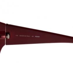 مملوكة مسبقًا Fendi Pequin Red 5254 Sunglasses