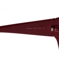 مملوكة مسبقًا Fendi Pequin Red 5254 Sunglasses