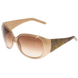 مملوكة مسبقًا Fendi Brown FS440 Limited Edition Embellished Sunglasses