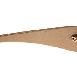 مملوكة مسبقًا Fendi Brown FS440 Limited Edition Embellished Sunglasses