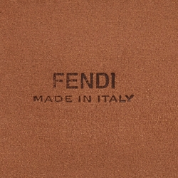 Pre Owned Fendi Black Zucca Leather F is Fendi Belt 90CM